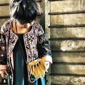 Girls Embroidered Jacket